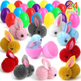 Easter Egg Mini Rabbit Ornament Decorative Toy Set