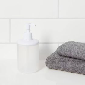 Clear Plastic Soap Dispenser Pump For Bathroom Or Kitchen