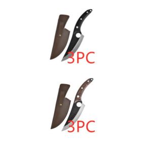 Hand forged boning knife (Option: 6pcsset)