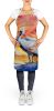 Pelican Apron Cooking Kitchen Server Baking Crafts Gardening for Adult Women Men, Unisex, Large, Multicolor