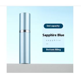 Perfume Vaporizers Bottled Bottoms Filled With Perfume High-end Travel Portable Spray Small Sample Empty Bottle Dispenser (Option: Fresh Blue)